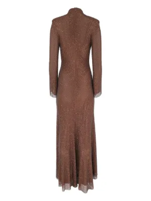 SELF-PORTRAIT ラインストーン レーストリム ガウン ドレス CATEGORY S | Sharon Style Online Boutique