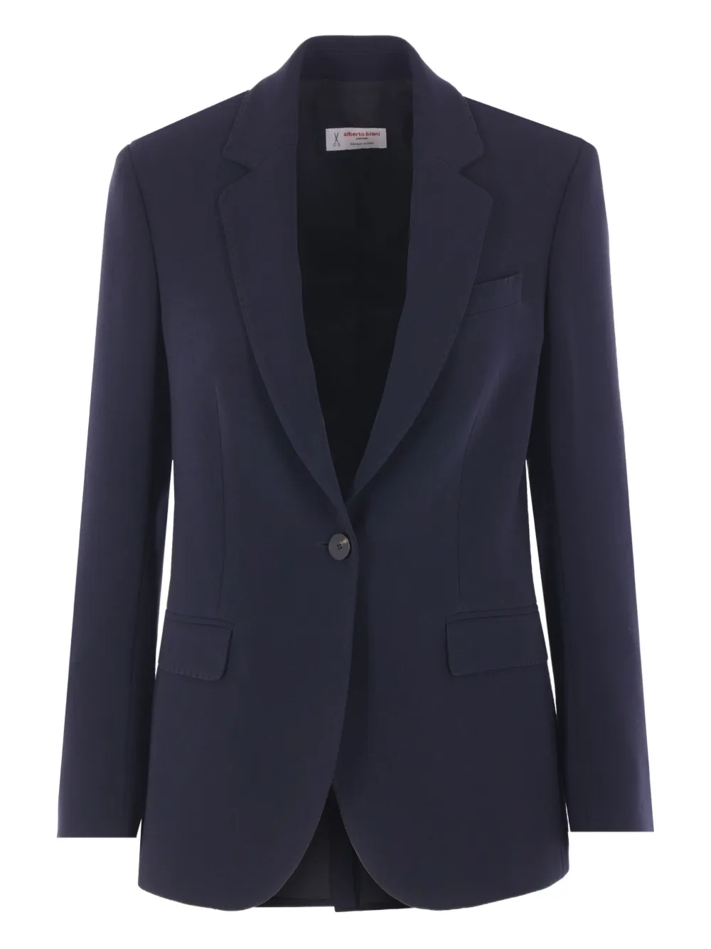 Alberto Biani single-breasted blazer Blauw