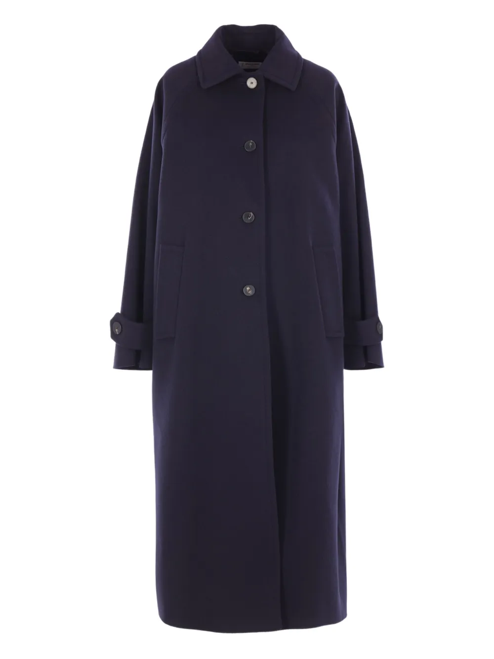Alberto Biani button-fastening coat | azul | Image 1