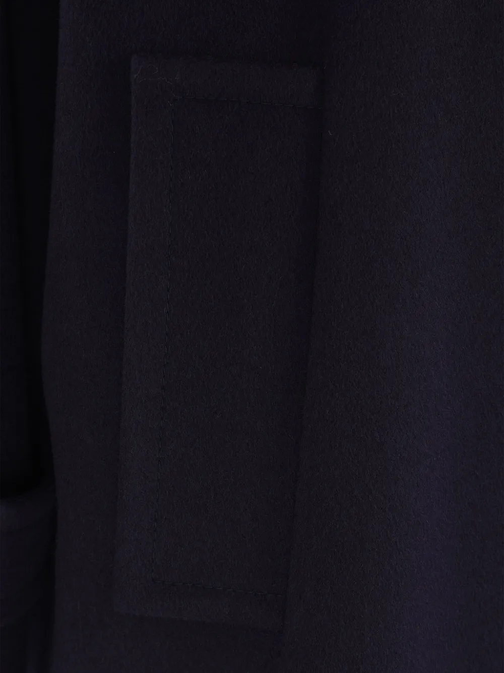 Alberto Biani Button-fastening Coat In Blue