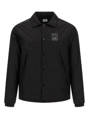 C.P. Company ジップアップ オーバーシャツ | ブラック | FARFETCH JP