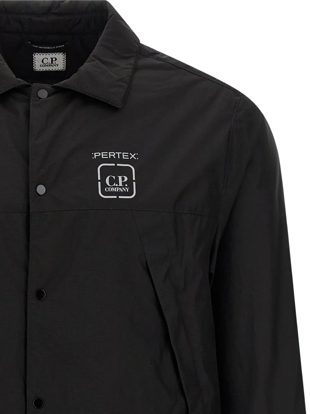 C.P. Company metropolis snap-button padded jacket Zwart