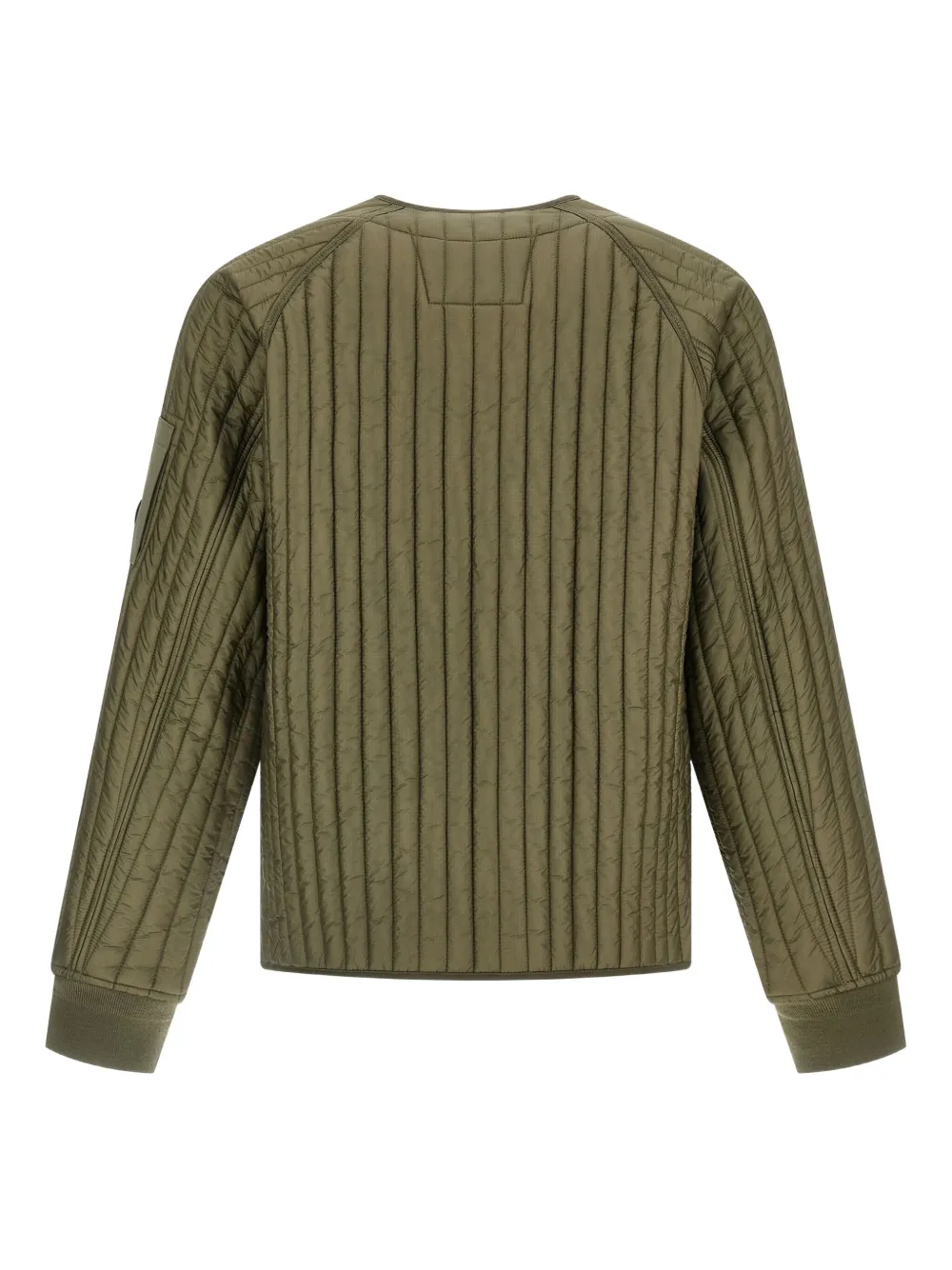 C.P. Company ribbed padded jacket Groen