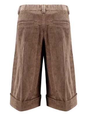 ショートパンツ BRUNELLO CUCINELLI Woman Short Rope MD869VE589 C7317 BRUNELLO CUCINELLI: Short woman - Rope | Brunello Cucinelli