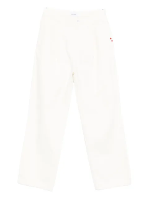 AMISH pleated-front jeans