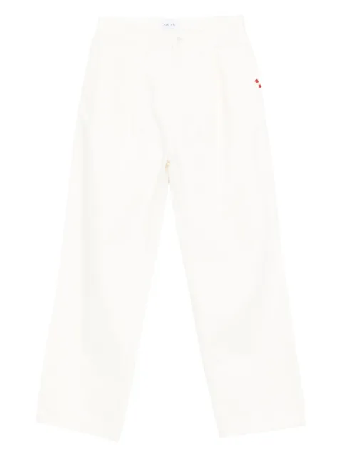 AMISH pleated-front jeans