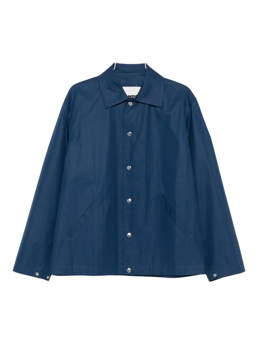 Jil Sander buttoned cotton jacket | Blue | Image 1