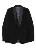 Paul Smith shawl-lapels wool-mohair blend dinner jacket - Black