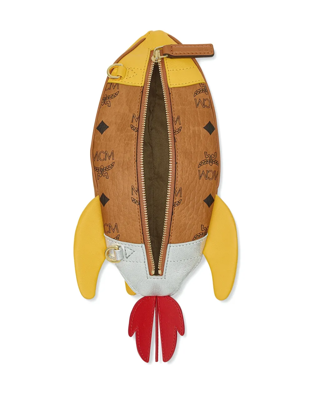 MCM Aren rocket crossbody bag Bruin