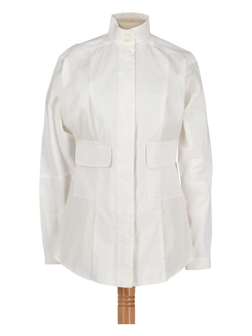 Gianfranco Ferré Pre-Owned 1900 cotton shirt - Bianco