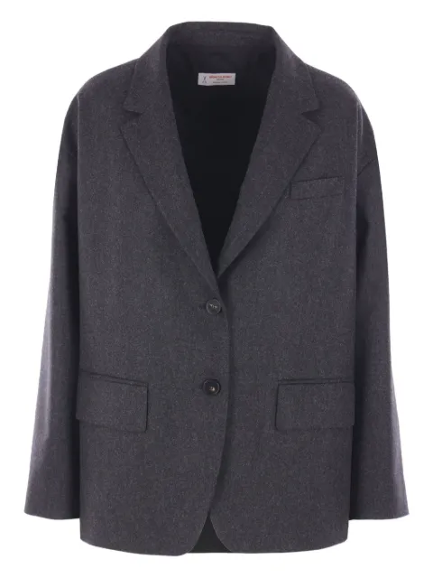 Alberto Biani blazer en laine à simple boutonnage