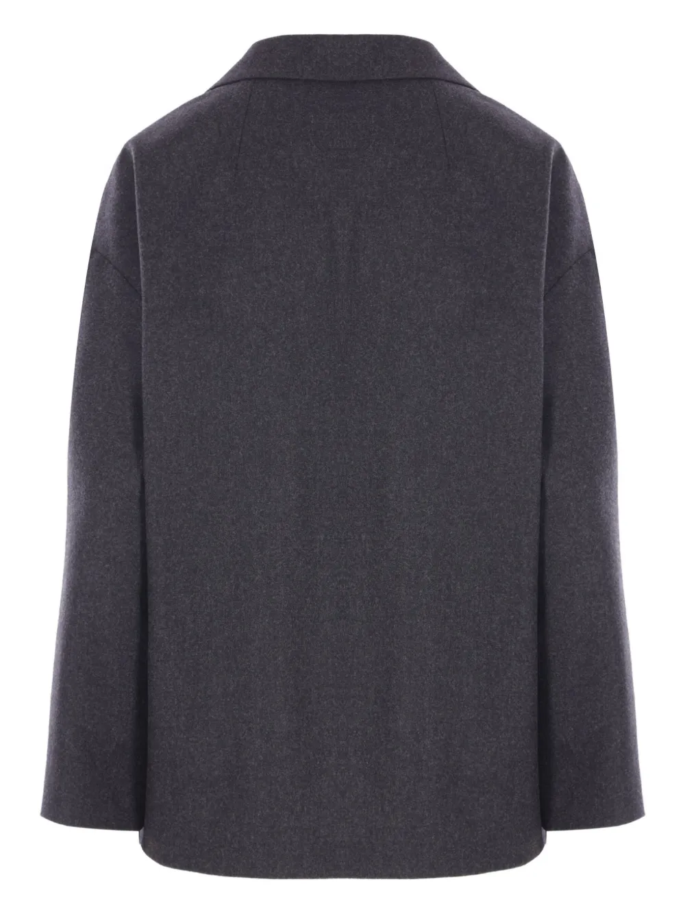 Alberto Biani single-breasted wool blazer Grijs