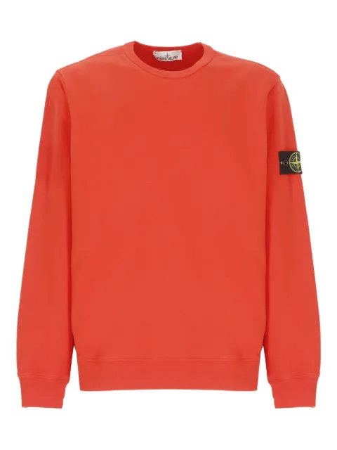 Stone Island sudadera con parche del logo