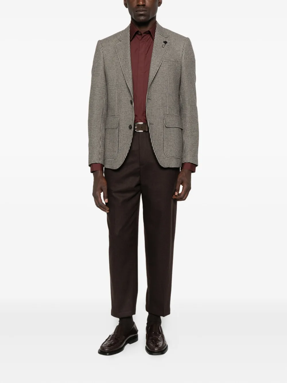 Paul Smith long-sleeve cotton shirt - Rood