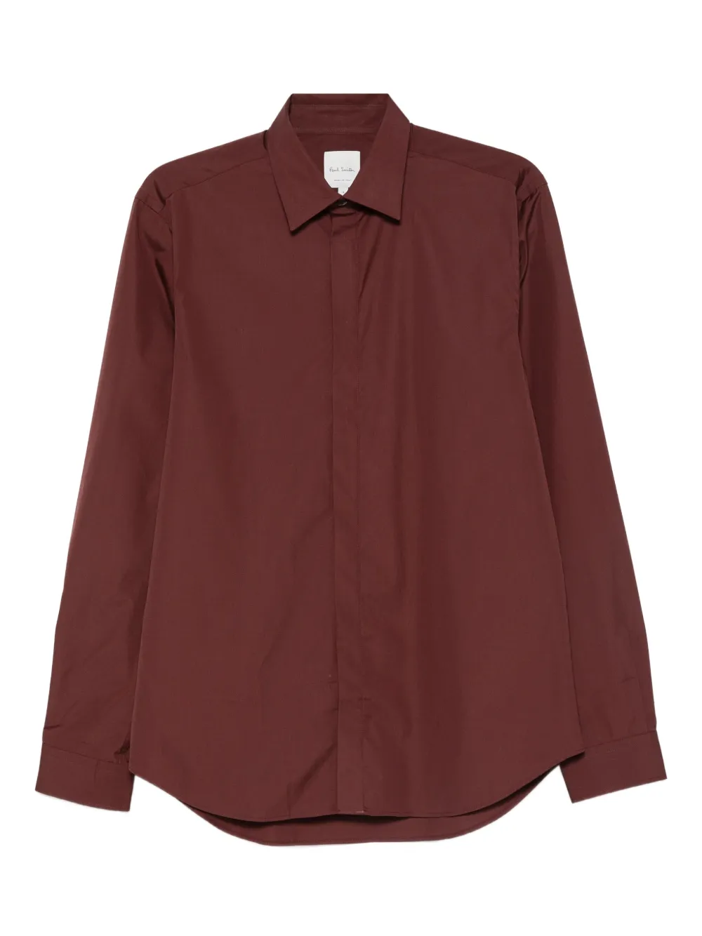 Paul Smith long-sleeve cotton shirt - レッド Paul Smith long-sleeve cotton shirt - レッド