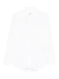 AMISH button-front pocket shirt - White