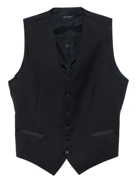 Tagliatore button-fastening sleeveless waistcoat
