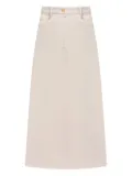 Brunello Cucinelli pocket-detail midi skirt - Neutrals