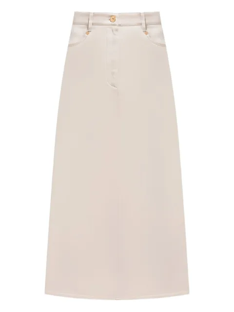 Brunello Cucinelli pocket-detail midi skirt