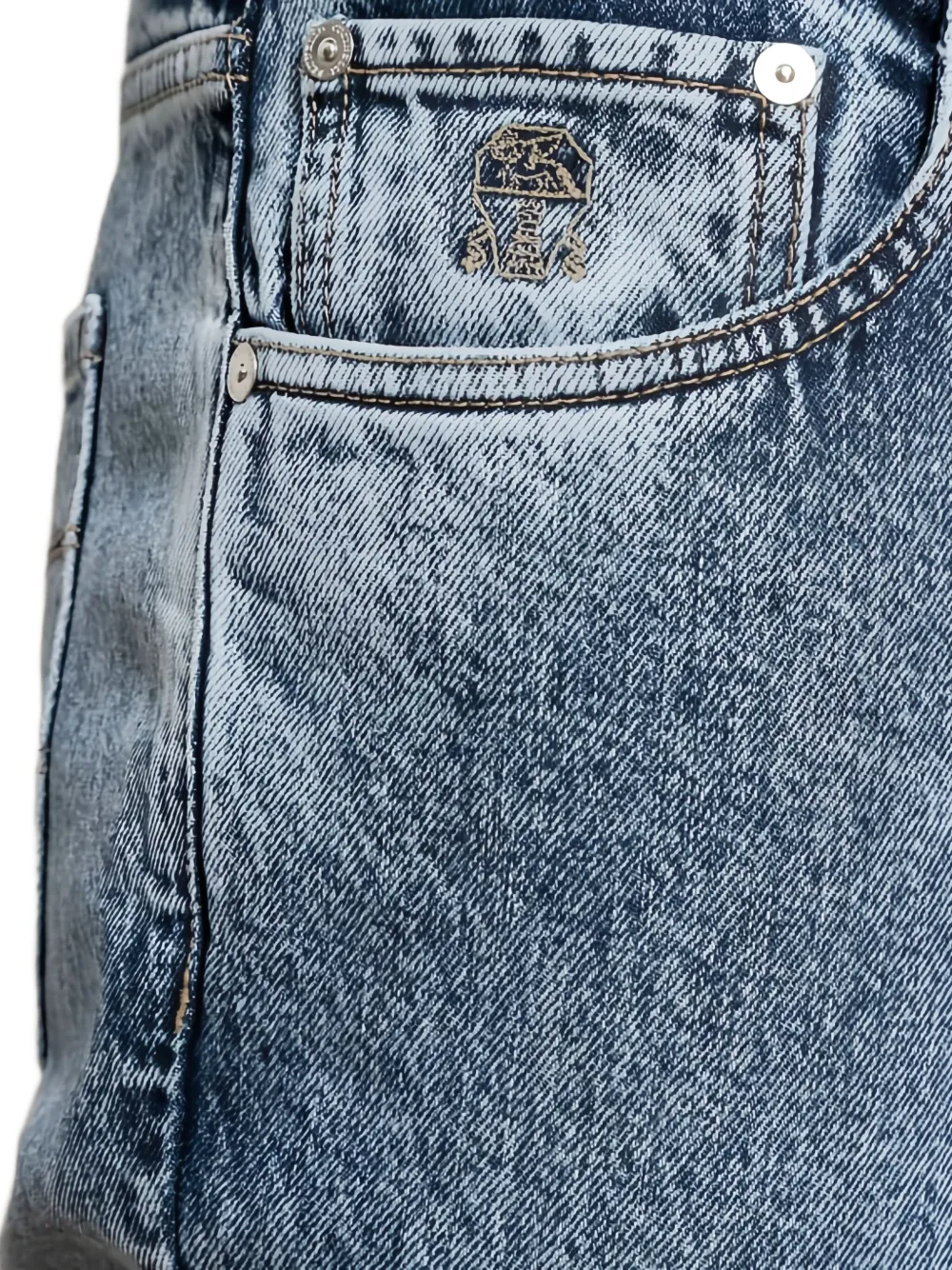 Brunello Cucinelli Straight jeans Blauw