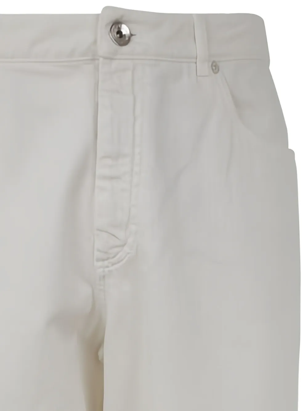 Brunello Cucinelli Katoenen broek met vijf zakken - Beige
