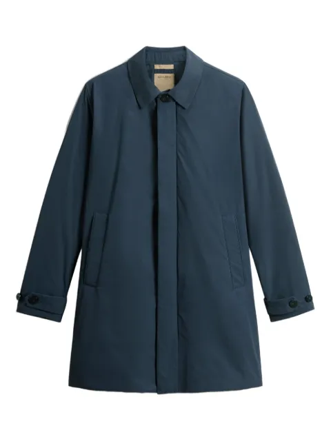 Woolrich button-fastening peached coat