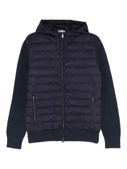 Herno Resort quilted-hooded jacket