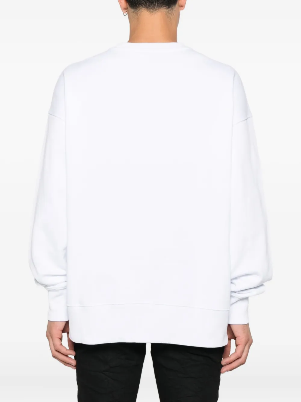 John Richmond logo-detail sweatshirt Wit