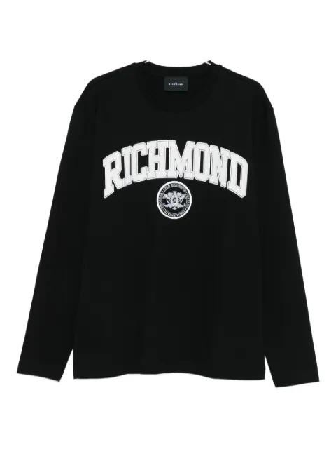 John Richmond logo-detail T-shirt