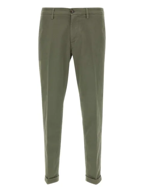 Re-Hash cuffed welt-pocket trousers