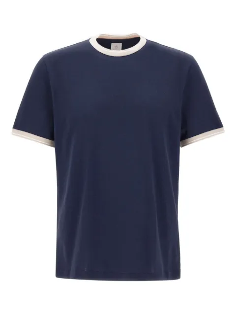 Eleventy contrasting-trim T-shirt