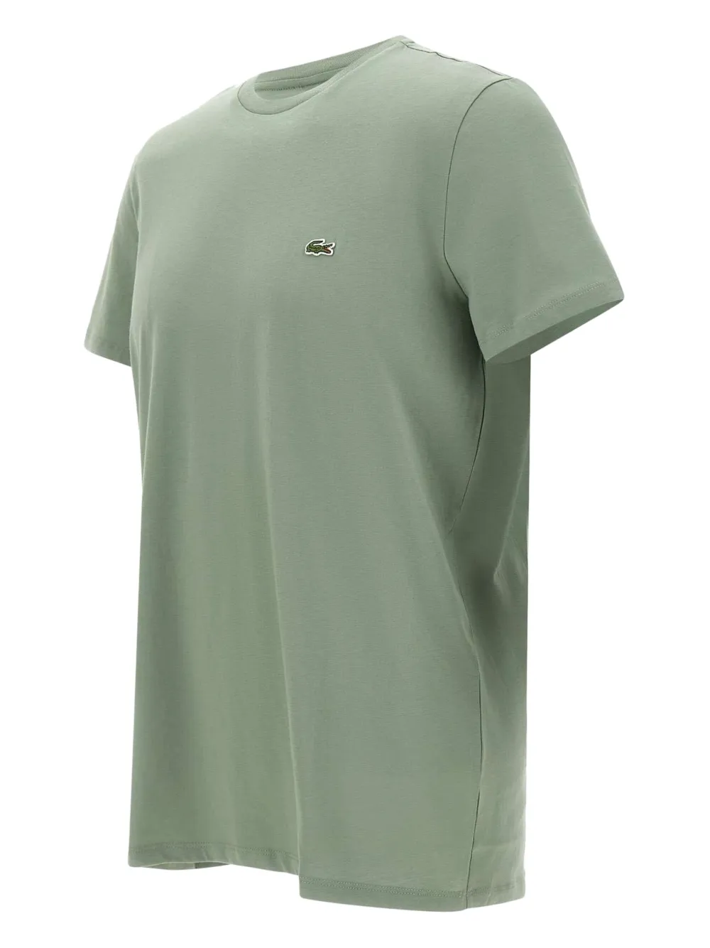 Lacoste T-shirt met logopatch Groen