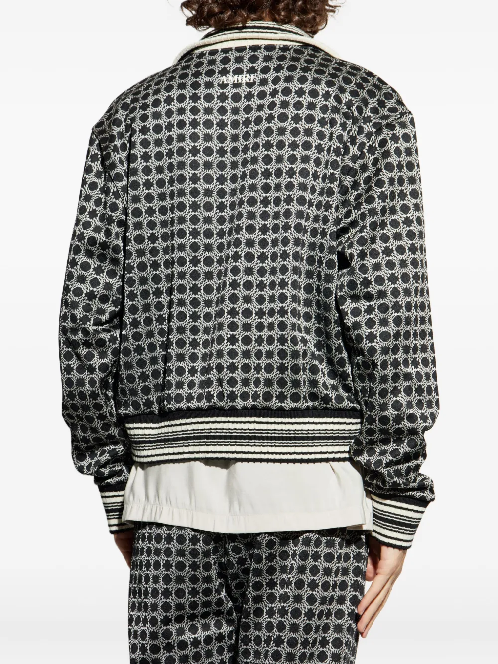 AMIRI Jack met geometrisch patroon Grijs