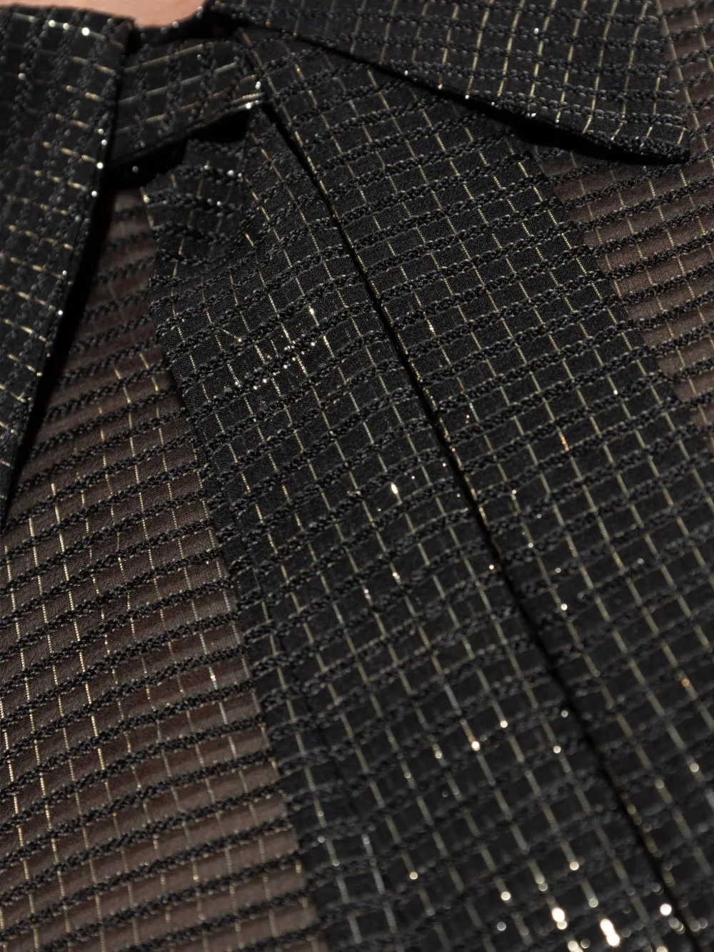 DSQUARED2 Overhemd met gestrikte hals Zwart