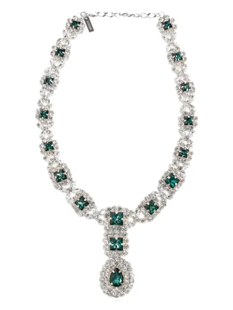 Moschino crystal-embellished necklace