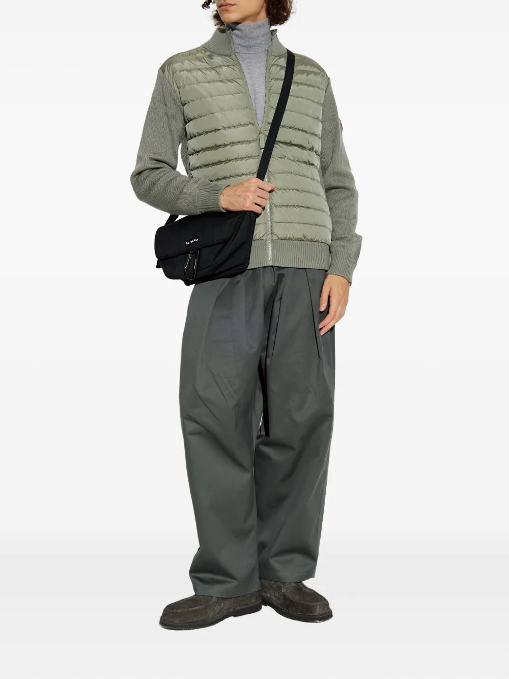 Canada Goose Jack met gewatteerd vlak Groen
