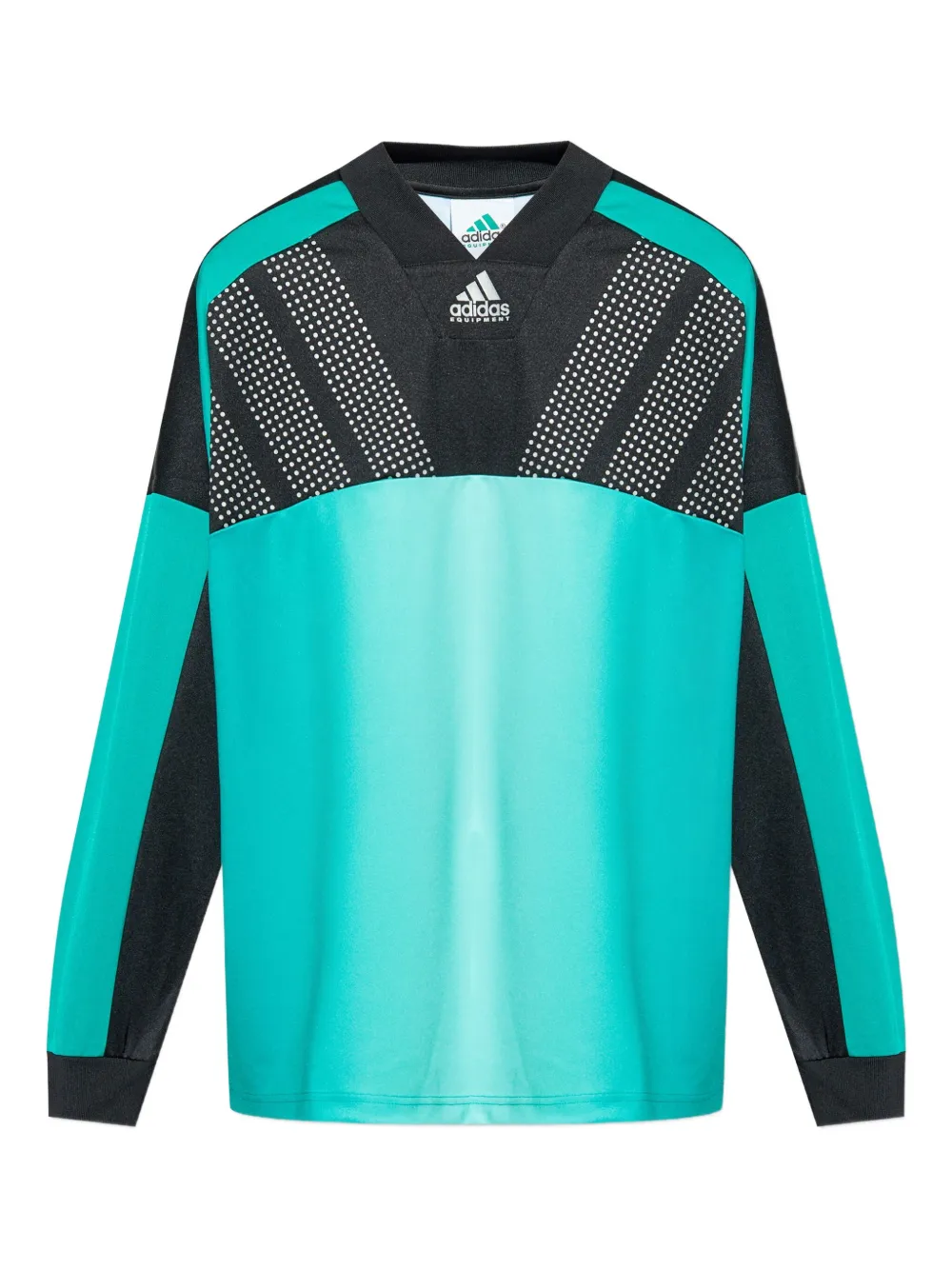 Adidas Teamgeist sequin-embellished jersey Zwart