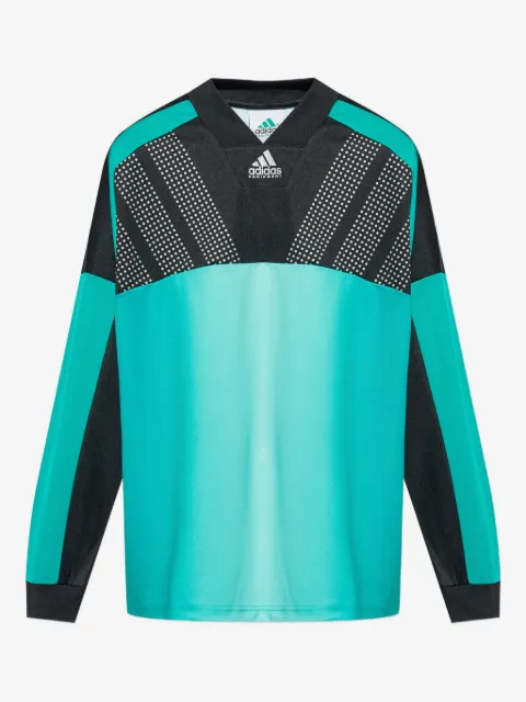 adidas EQT colour-block dot-print jersey