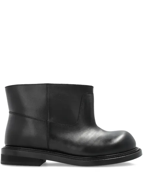 Moschino round-toe ankle boots