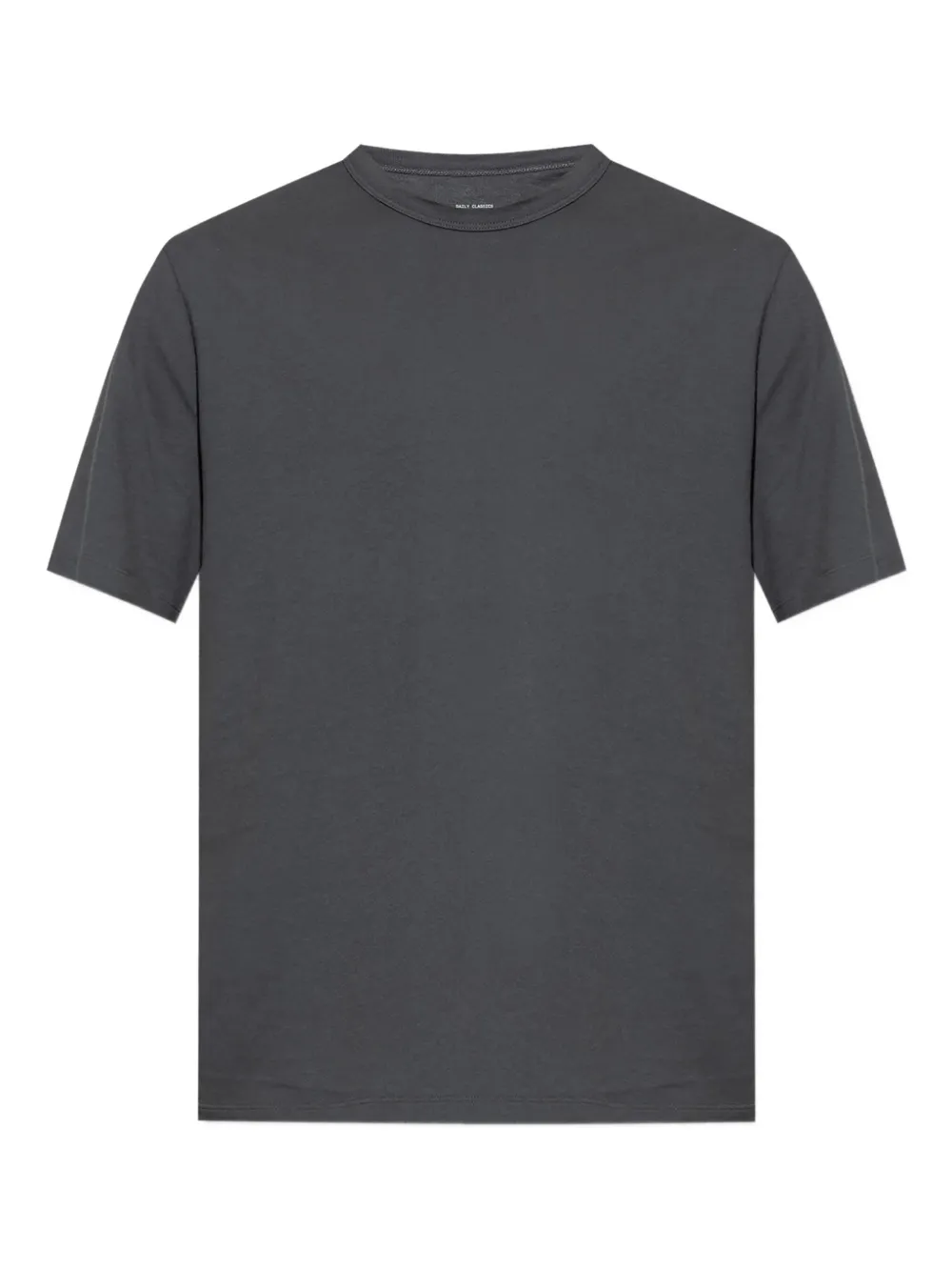 Officine Generale Katoenen T-shirt met ronde hals Grijs