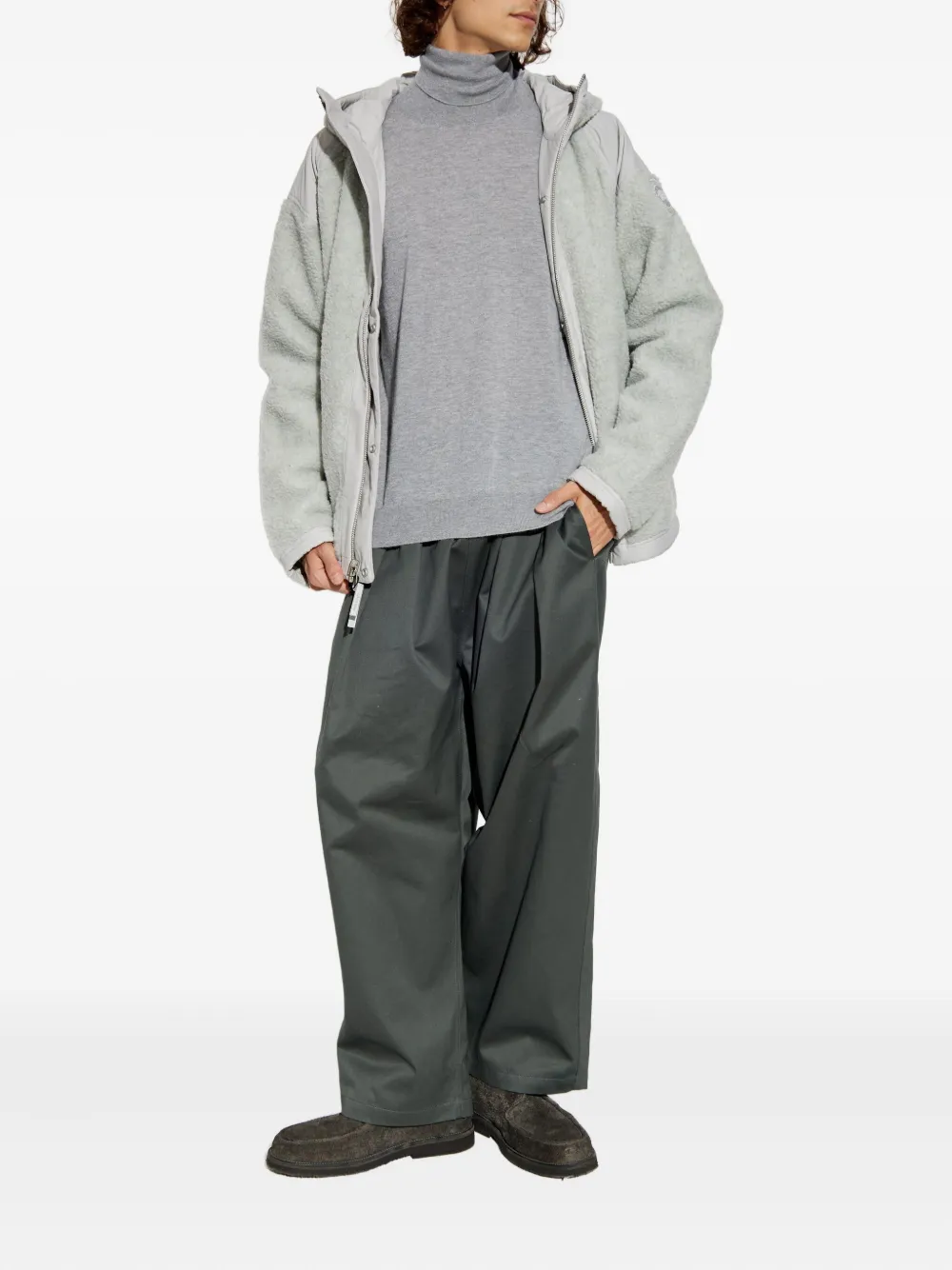 Canada Goose Jack met capuchon Grijs