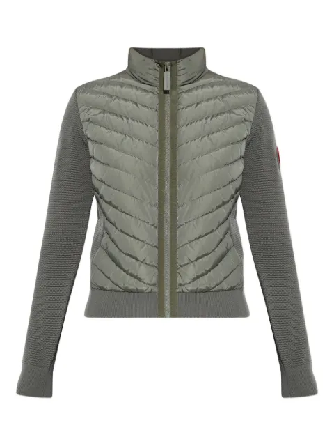 Canada Goose quilted knit-panel jacket