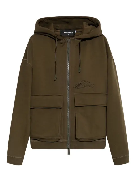 DSQUARED2 embroidered-logo hoodie