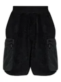 DSQUARED2 fleece cargo shorts - Black