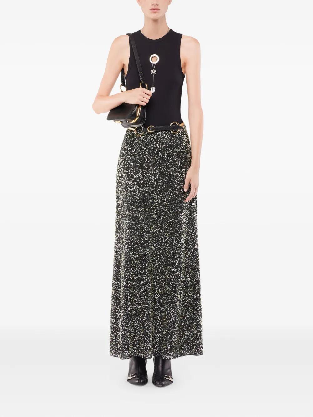 Rabanne sequin-embellished maxi skirt | A-Line Skirts | Image 2