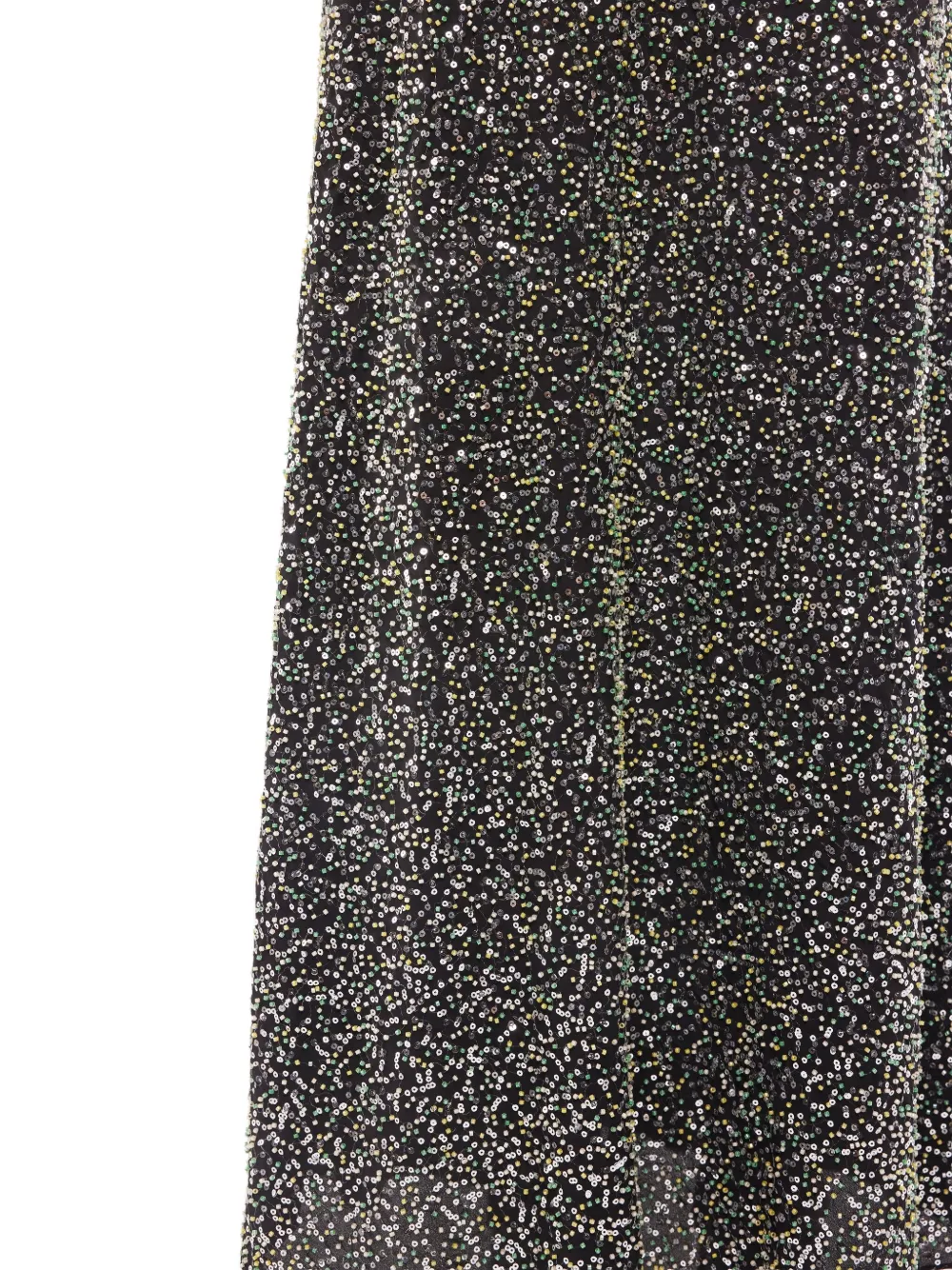 Rabanne Sequin-embellished Maxi Skirt In Black