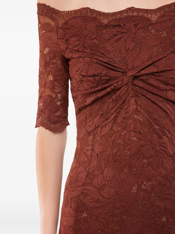 devore floral lace trim mini dress Simply Irresistible Floral Lace Corset Mini Dress