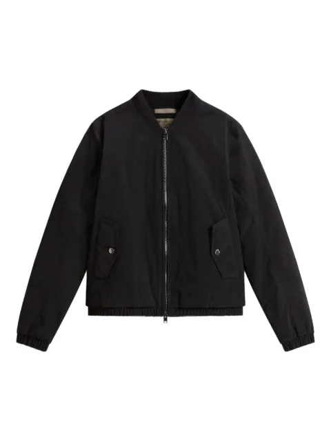 Woolrich ribbed-cuff bomber jacket