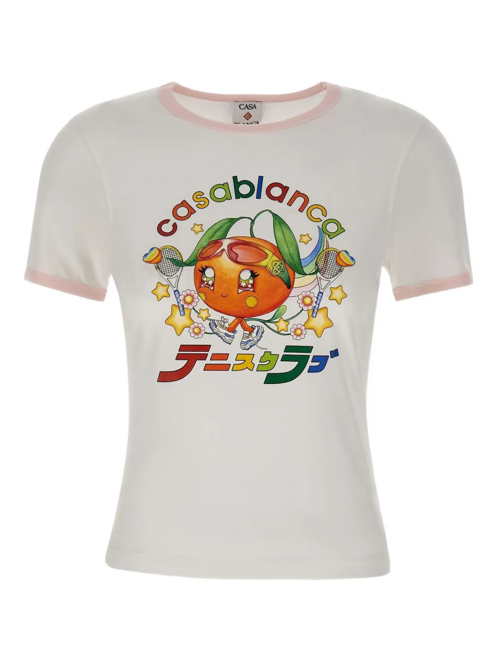 printed ringer T-shirt