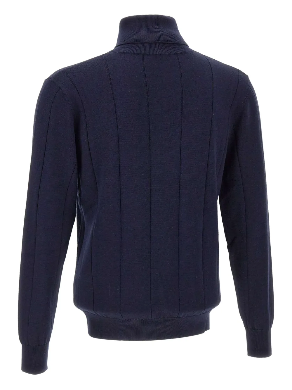 Eleventy ribbed turtleneck sweater - Blauw